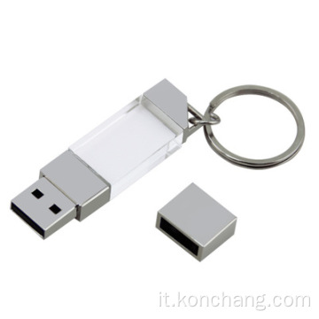 Logo 3D per chiavetta USB in cristallo piccolo